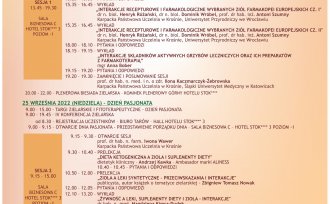 plakat agenda spotkania